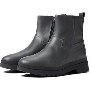 Eileen‎ Fisher Women's Waterproof Leather Chunky Ankle Bootie Graphite Size 7